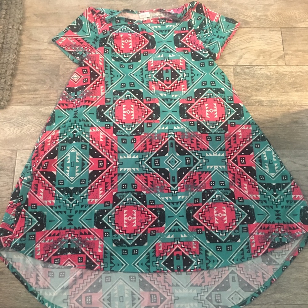Lularoe Carly in Aztec print
